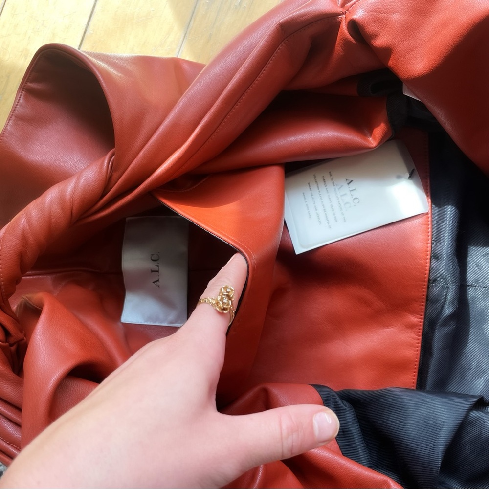 A.L.C Leo Large Leather Tote - Picture 7 of 14
